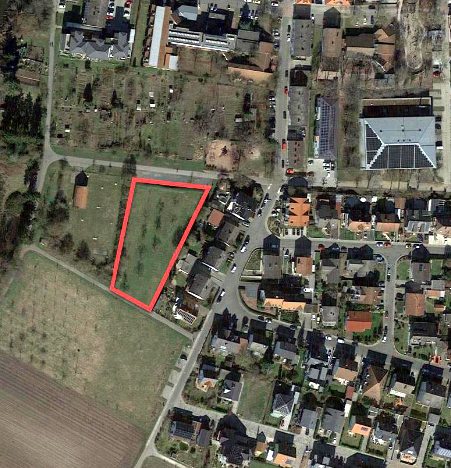 Anlage 1: &Ouml;stliches Teilgrundst&uuml;ck, Flur 16, Flurst&uuml;ck 6/3: